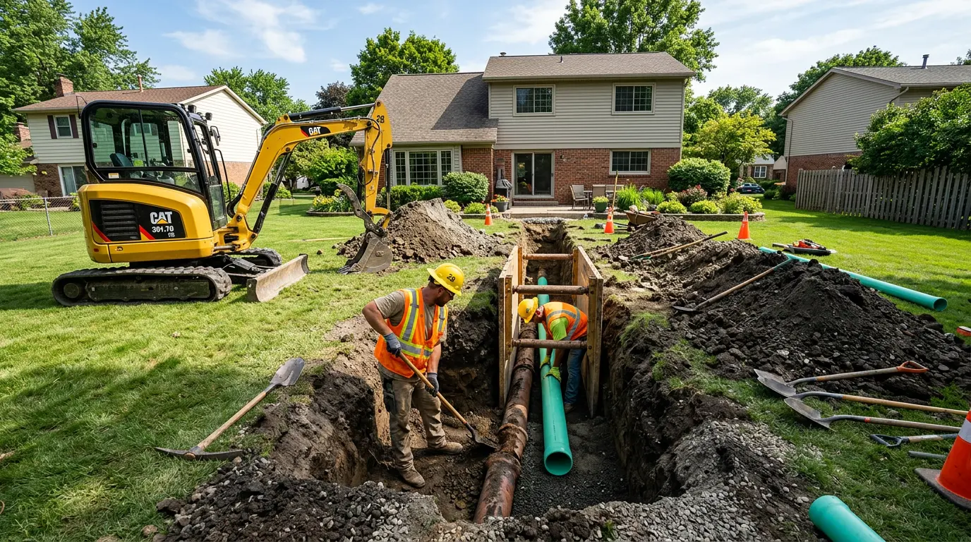 Sewer Line Cleaning in Wellsville, NY